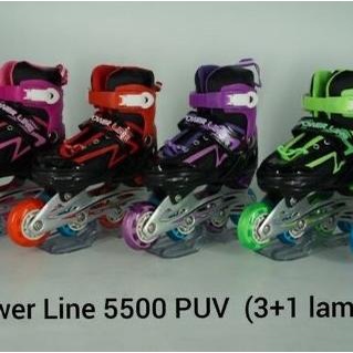 Jual SEPATU RODA SEPATU RODA INLINE SKATE BAJAJ POWER LINE 5500 ...