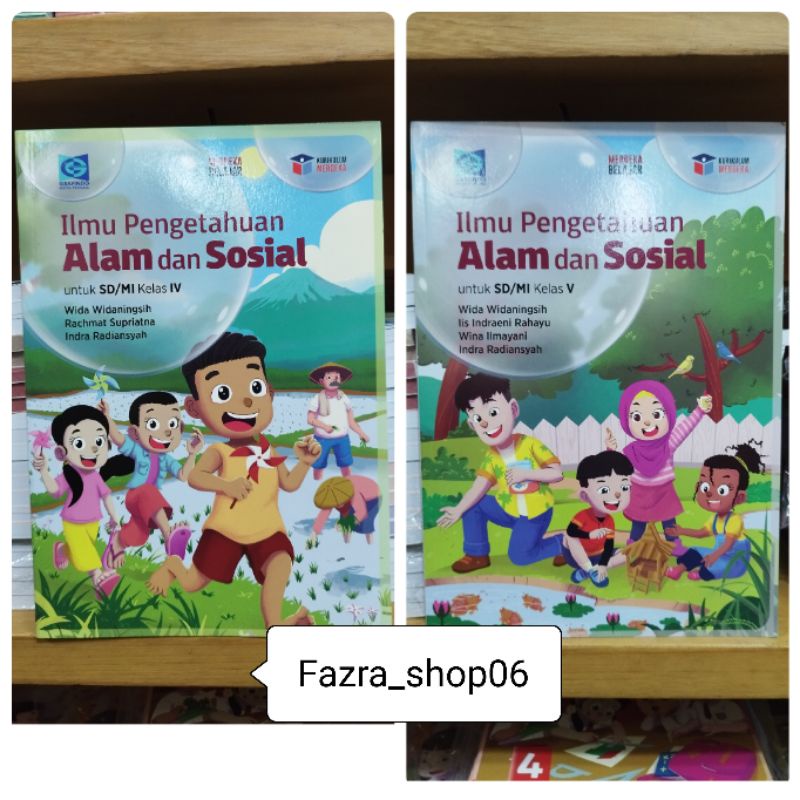 Jual NEW & ORI Buku IPAS Ilmu Pengetahuan Alam Dan Sosial Sd Mi Kelas 4 ...