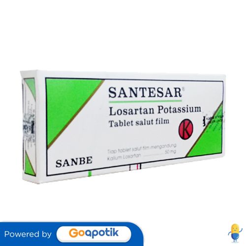 Jual SANTESAR 50 MG BOX 30 TABLET | Shopee Indonesia