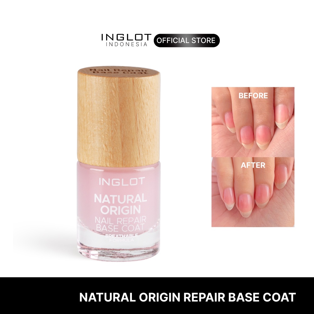 Jual INGLOT Natural Origin Nail Repair Base Coat Nail Treatment Nail