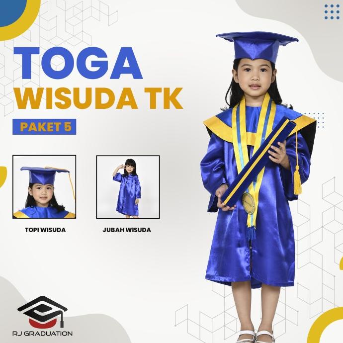 Jual Jual Paket Toga Wisuda Anak Tk / Perlengkapan Toga Wisuda Anak