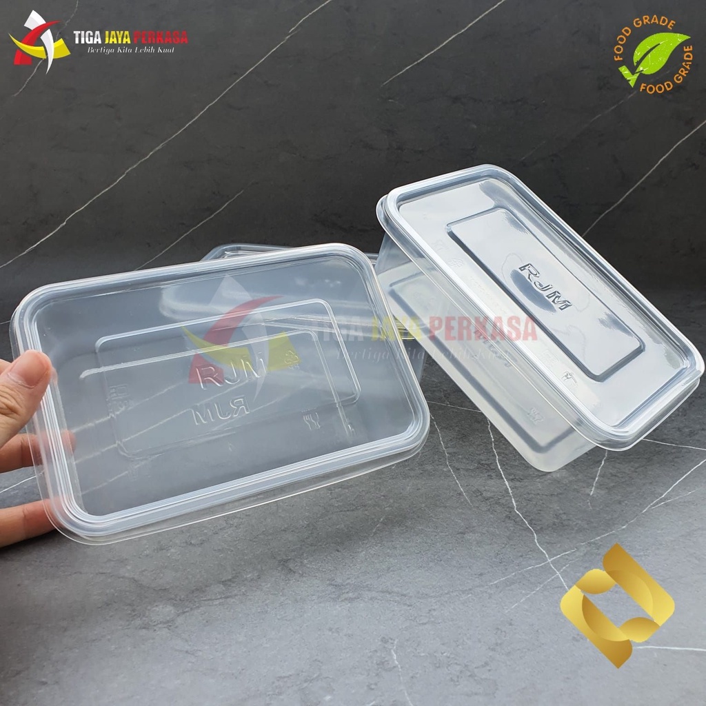 Jual Thinwall Thermo 750ml Rjm Food Container Kotak Makan Plastik 25pcs Shopee Indonesia 7590