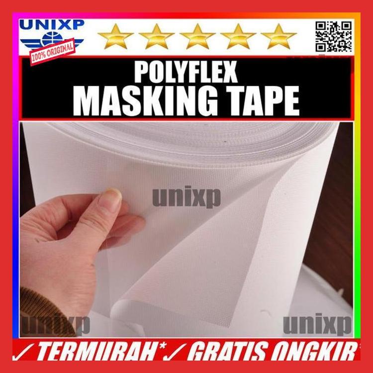 Jual Poliflex / Polyflex Korea - Sticker Masking Tape - Printable PVC ...