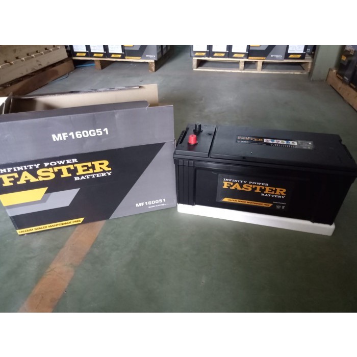 Jual Accu / Aki Kering Faster MF N150 / 160G51 12v 150aH | Shopee Indonesia