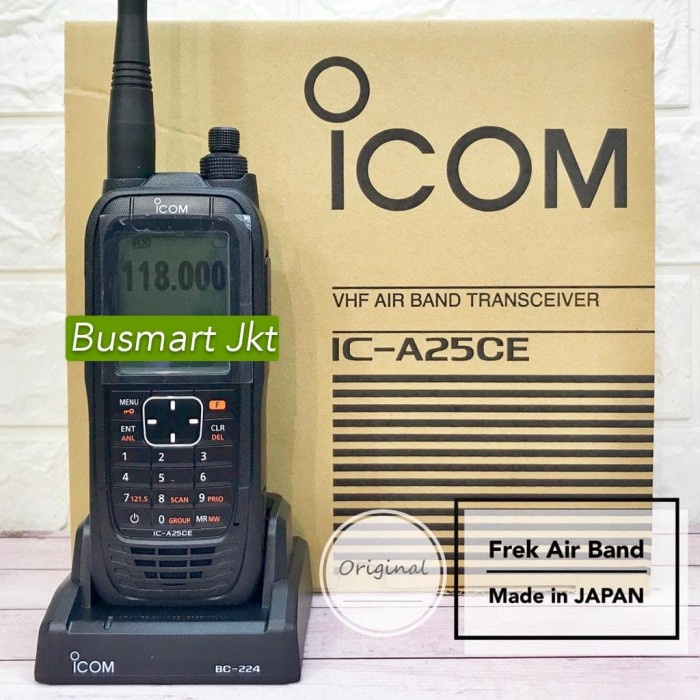 Jual HT Icom IC A25CE / Icom A25 / HT Airband | Shopee Indonesia