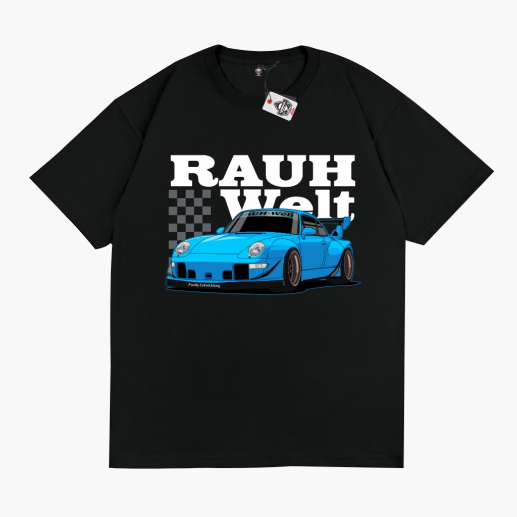 T-shirt Porsche 911 Rauh-Welt Begriff - Édition Limitée