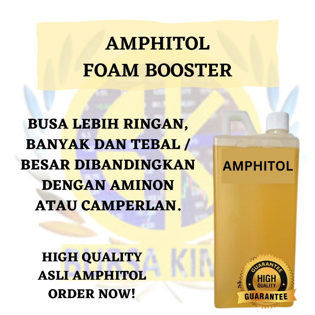 Jual ampitol foam booster original foam booster amphitol 1kg kualitas