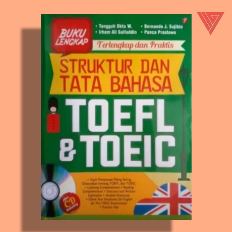 Jual PANDUAN PRAKTIS MENYELESAIKAN SOAL TATA BAHASA TOEFL DISERTAI ...