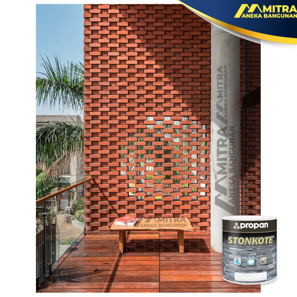 Jual Belanja Propan Stonkote Cat Bata Merah / Coating Batu Alam / Cat
