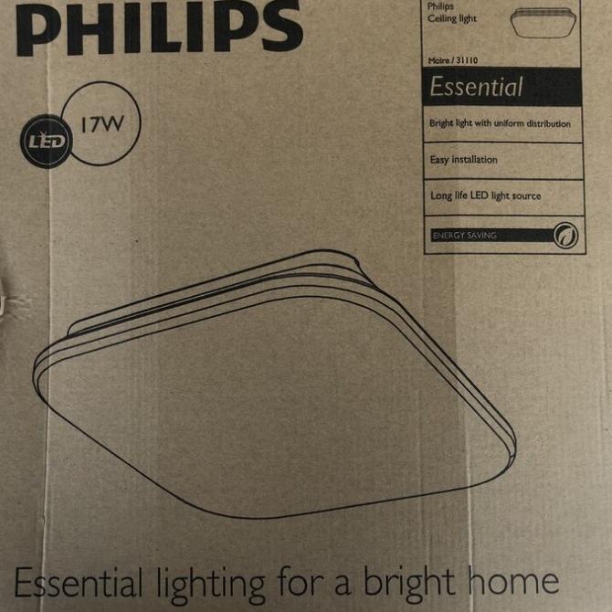 Jual PHILIPS 31110 MOIRE CEILING LIGHT 17W CEILING LAMP LED PLAFON OUTBOW Shopee Indonesia