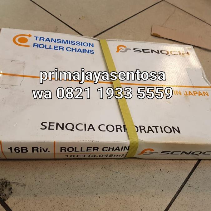 Jual Roller Chain Sprocket Rantai Single B Senqcia Japan Ex Hitachi Shopee Indonesia