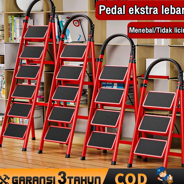 Jual Super Promo.. Reaim Tangga 3/4/5/6 Step Rumah Lipat Tangga Besi ...