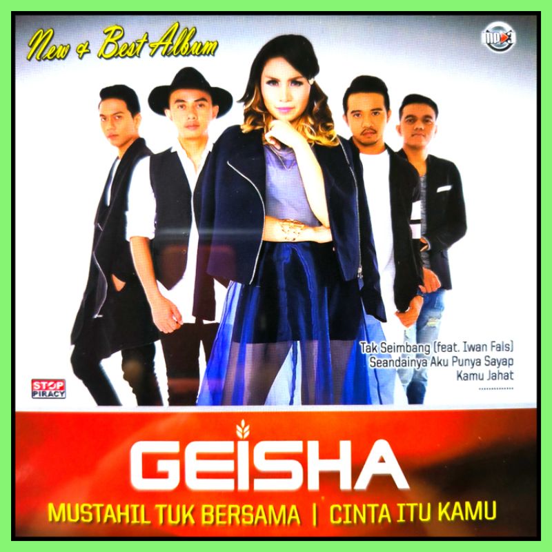 Jual Kaset MP3 Audio Musik 170 Lagu Pop Indo GEISHA Album Pilihan ...