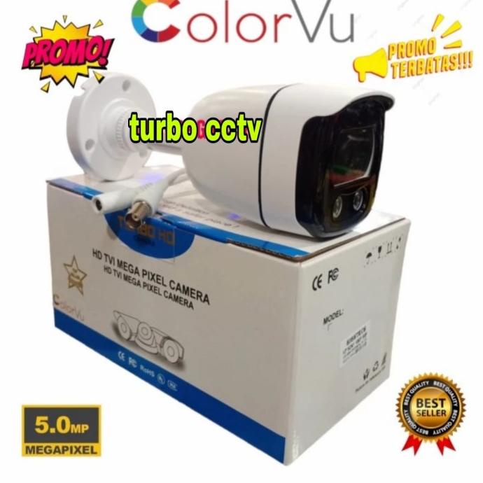 Jual Kamera Cctv 5mp Colorvu Full HD MP Full Color Outdoor | Shopee ...