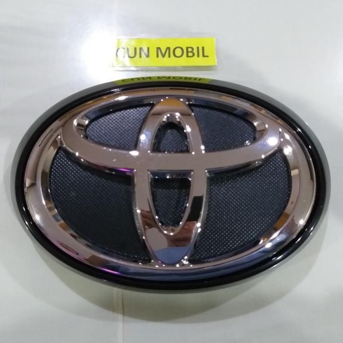 Jual Emblem Logo Grile Toyota Listnya Hitam Asli Tinggi Cm Lebar Cm Shopee Indonesia