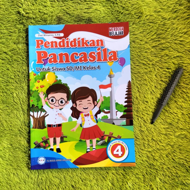 Jual ORIGINAL BUKU PENDIDIKAN PANCASILA KELAS 4 SD KURIKULUM MERDEKA ...
