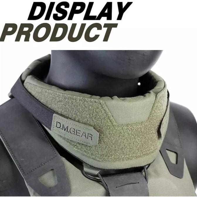 Jual neck protector airsoft shoulder pads vest plate carrier jpc