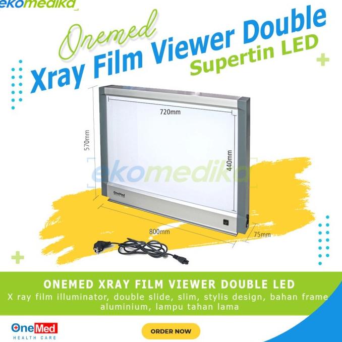 Jual Lampu Xray Viewer Double Slide Onemed Film Viewer Shopee Indonesia