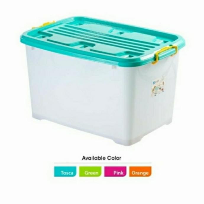Jual Laris Container Box / Kotak / Wadah Penyimpanan Ezy Cb 130L ...