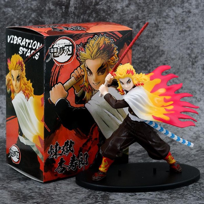 Jual Kyojuro Rengoku Demon Slayer Vibration Stars Action Figure ...