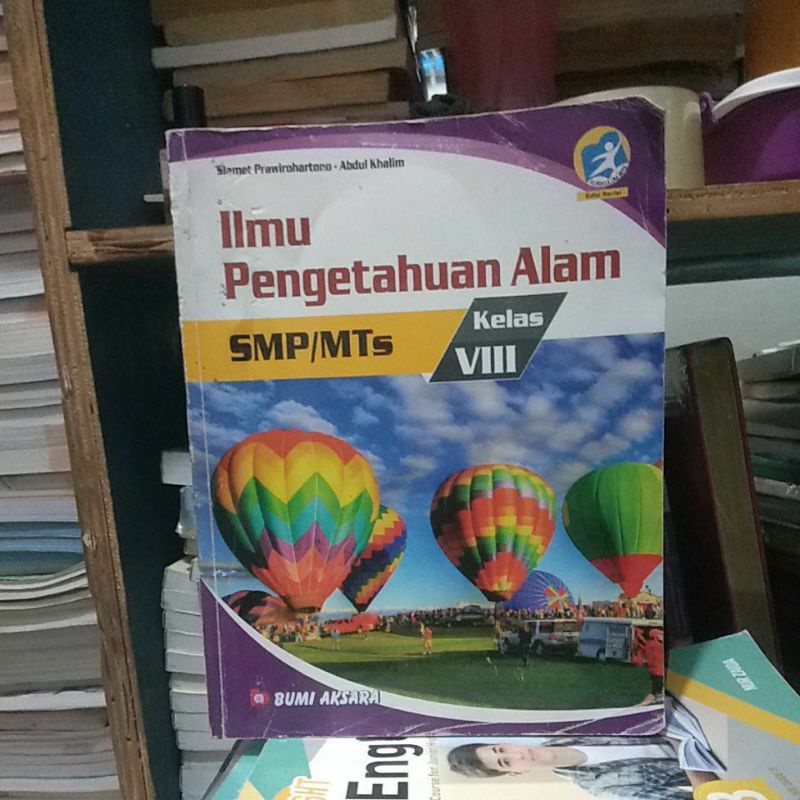 Jual Buku Ilmu Pengetahuan Alam Untuk SMP Kelas 8 Penerbit Bumi Aksara ...