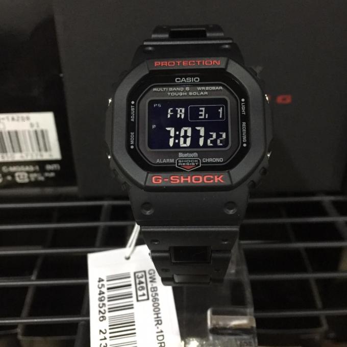 Jual Casio Gshock Bluetooth Gw B5600hr 1 Tough Solar Multiband 6