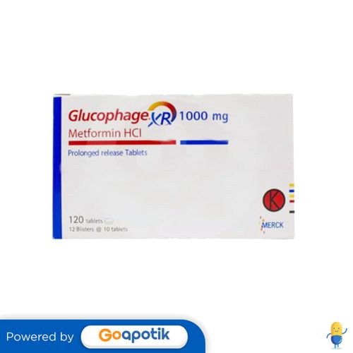 Jual Glucophage Xr 1000 Mg Box 120 Tablet Shopee Indonesia 3281