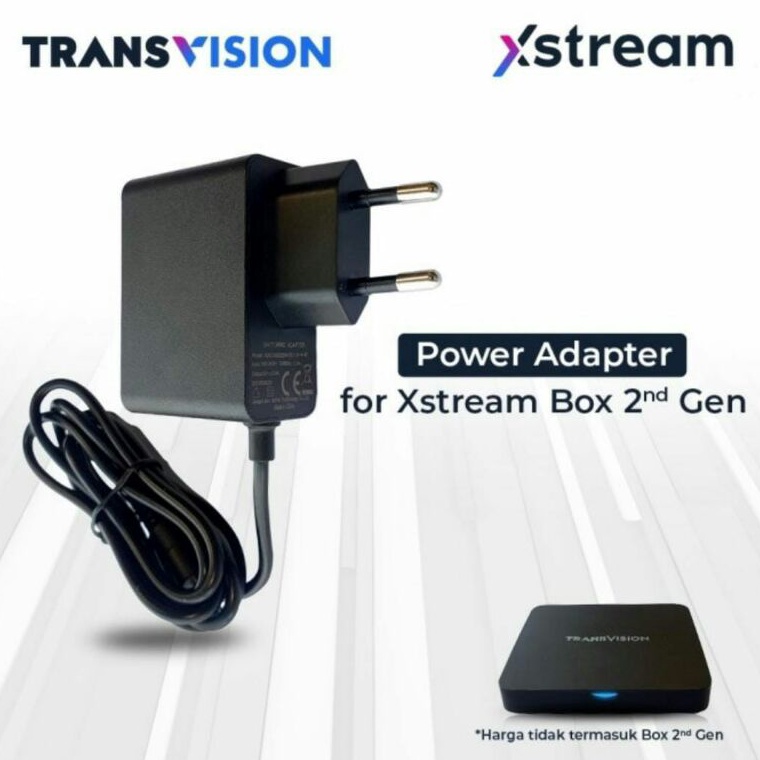 Jual ZY Adaptor ORIGINAL Android TV Box Xstream Gen 2 TransVision ...