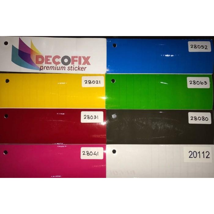 Jual Stiker / Sticker Decofix Glossy / Matte / Transparant Roll 15M X ...