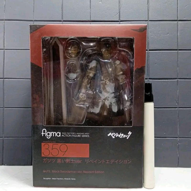 Jual mainan figma action figurefigma 359 guts: Black Swordsman ver ...