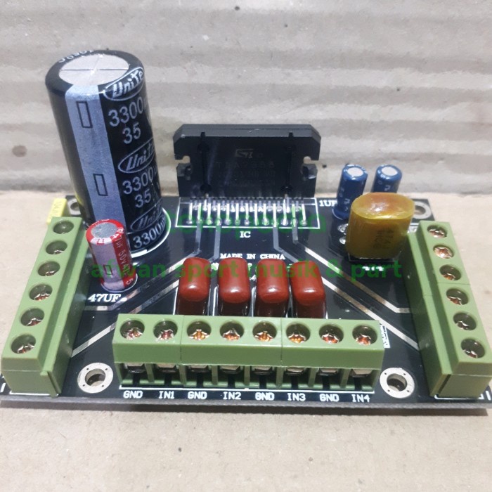 Jual MODUL KIT GAINCLONE TDA 7388 QUAD INPUT/OUTPUT POWER AMPLIFIER