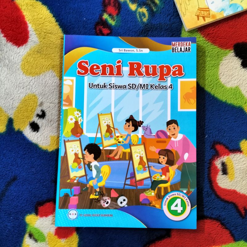 Jual ORIGINAL BUKU SENI RUPA KELAS 4 SD KURIKULUM MERDEKA | Shopee ...