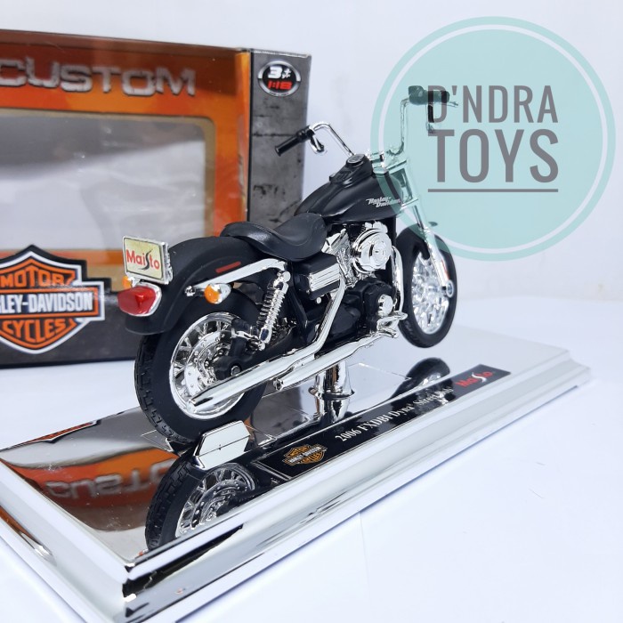 Jual FLASH SALE!!! DIECAST MINIATUR MOTOR HARLEY DAVIDSON FXDBI DYNA