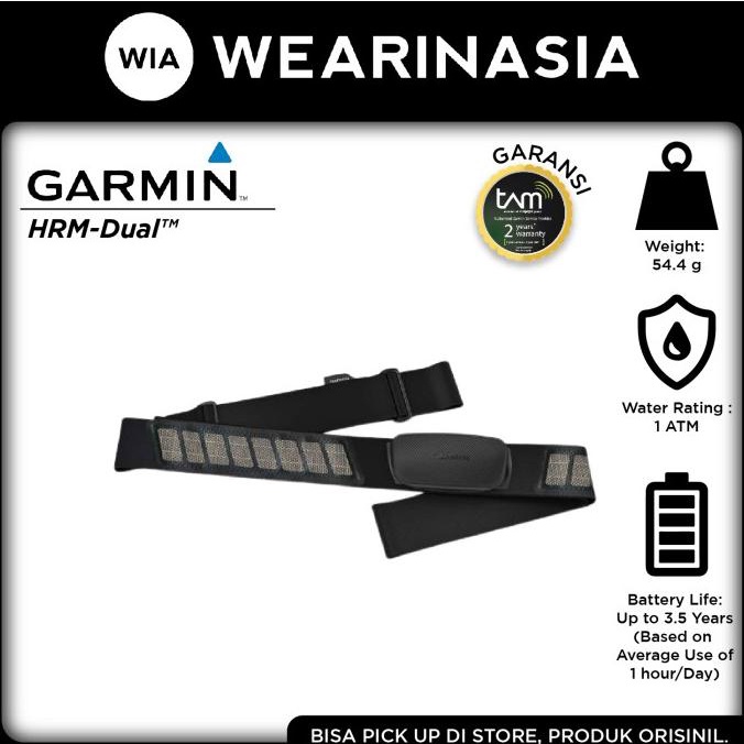 Jual Heart Rate Monitor Garmin HRM Dual Original Shopee Indonesia