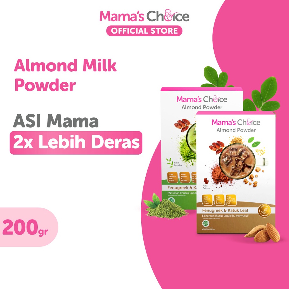 Jual Susu Almond ASI BOOSTER | Almond Milk Powder Mama's Choice ...