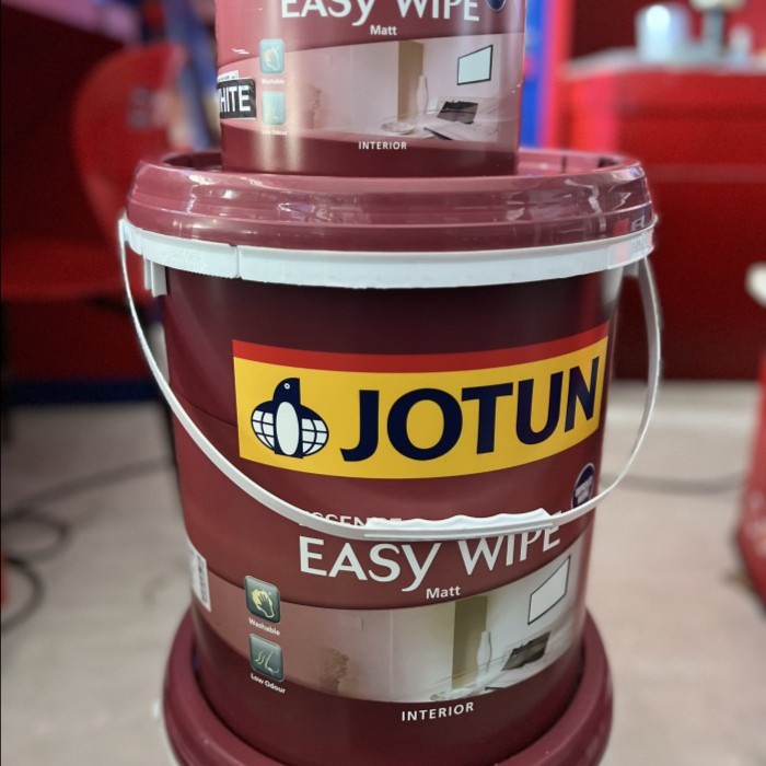 Jual Cat Tembok Interior Jotun Easy Wipe Pail18l Bisa Custom Shopee Indonesia 6353