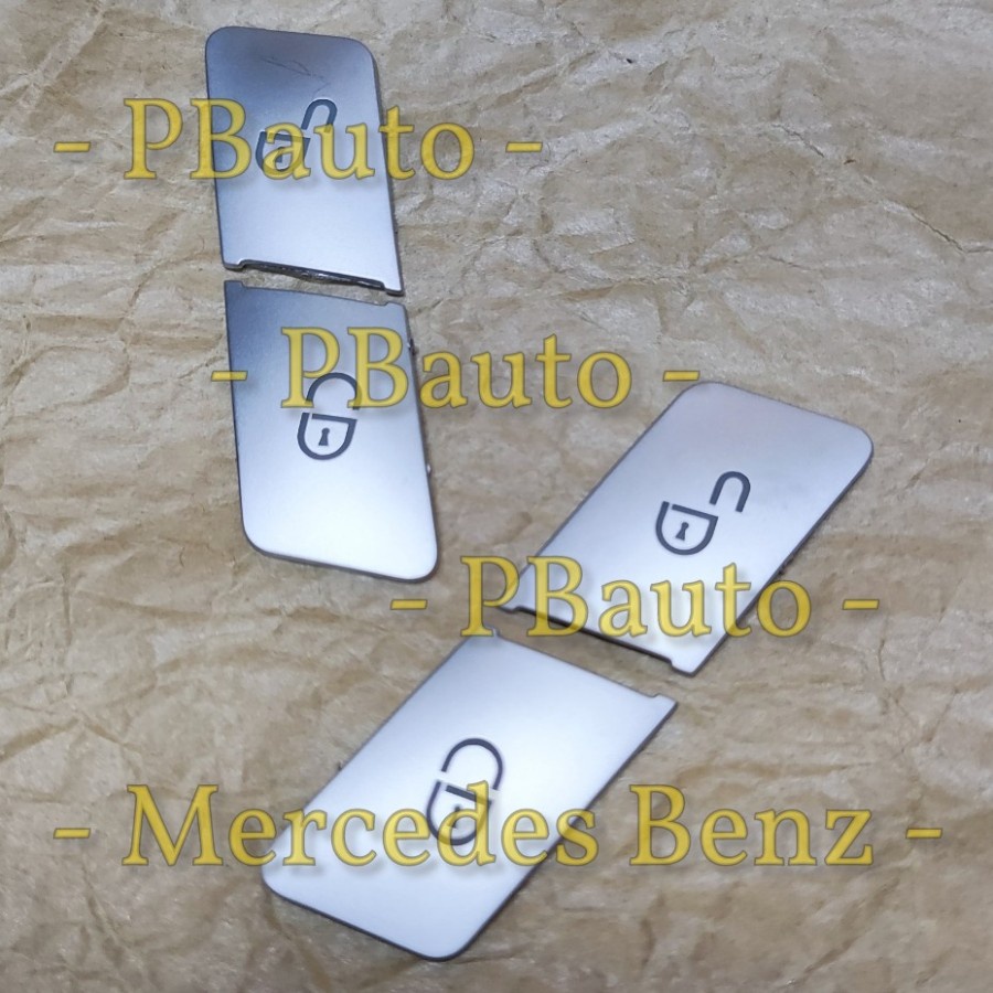 Jual Discount!! Cover lock unlock W204 W212 - switch pintu sticker ...