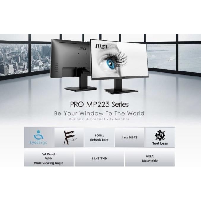 Jual Monitor Msi Pro Mp223 21.45