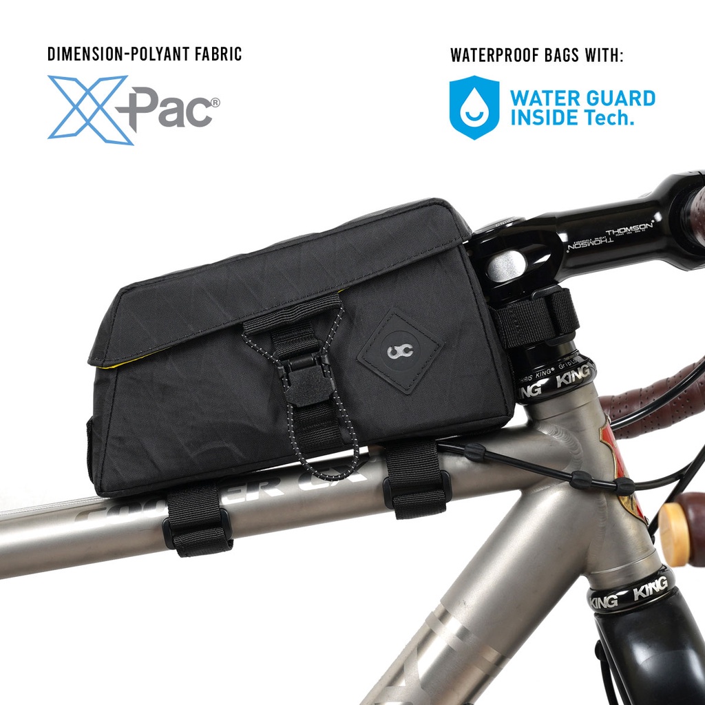 Jual Tas Sepeda Top Tube Bag Magnetic XPac ®️ Fabric URBNCASE