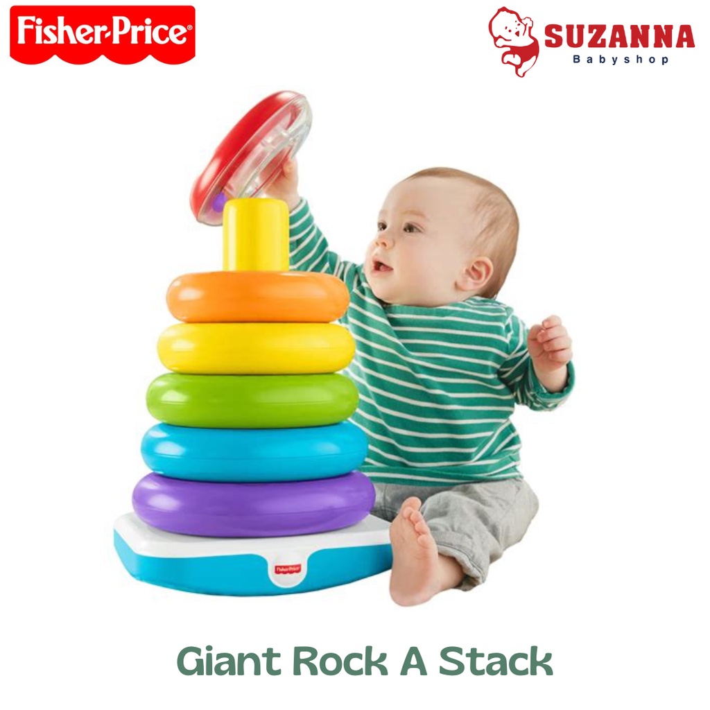 Jual Fisher Price Giant Rock A Stack / GJW15 | Shopee Indonesia