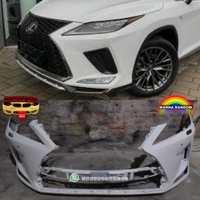 Jual Bumper lexus RX 350 F sport 2020 2022 facelift original | Shopee ...
