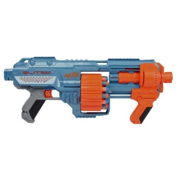 Jual Nerf Elite 2 0 Shockwave Rd 15 Rd15 Blaster Not Surgefire Shopee