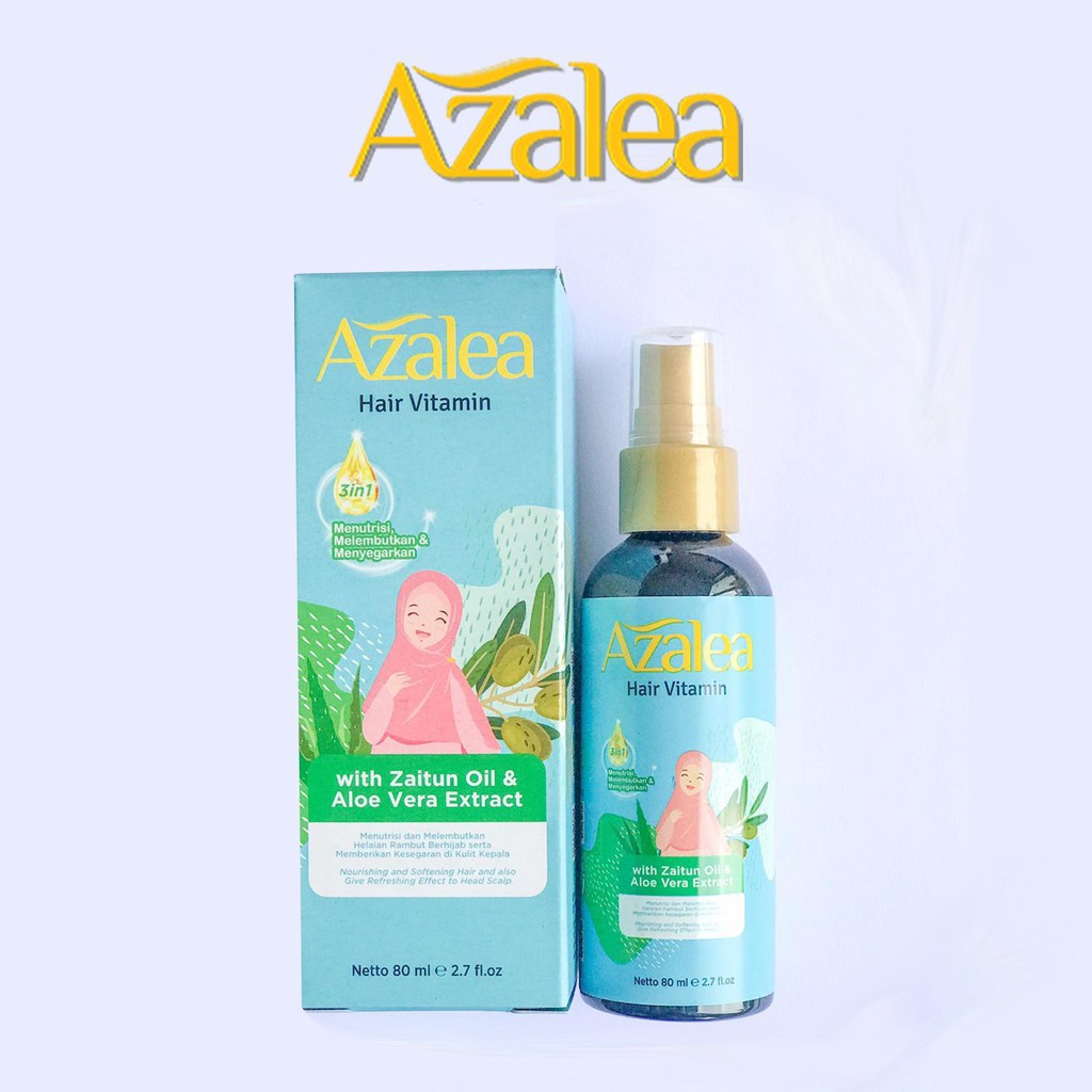 Jual AZALEA Hair Vitamin Rambut Spray | Shopee Indonesia