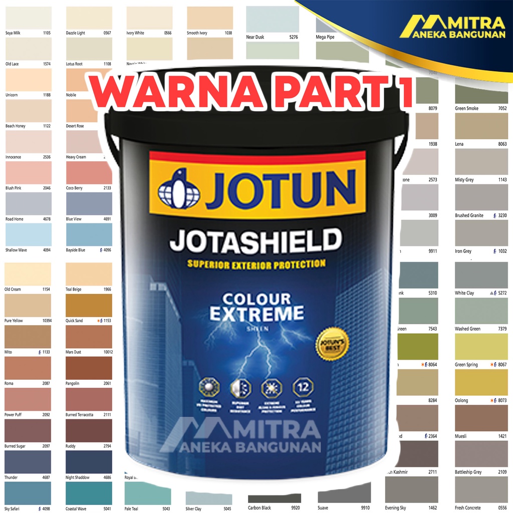 Jual Cat Tembok Jotun Eksterior Jotashield Colour Extreme 25 Liter Galon Part 1 Shopee 5352