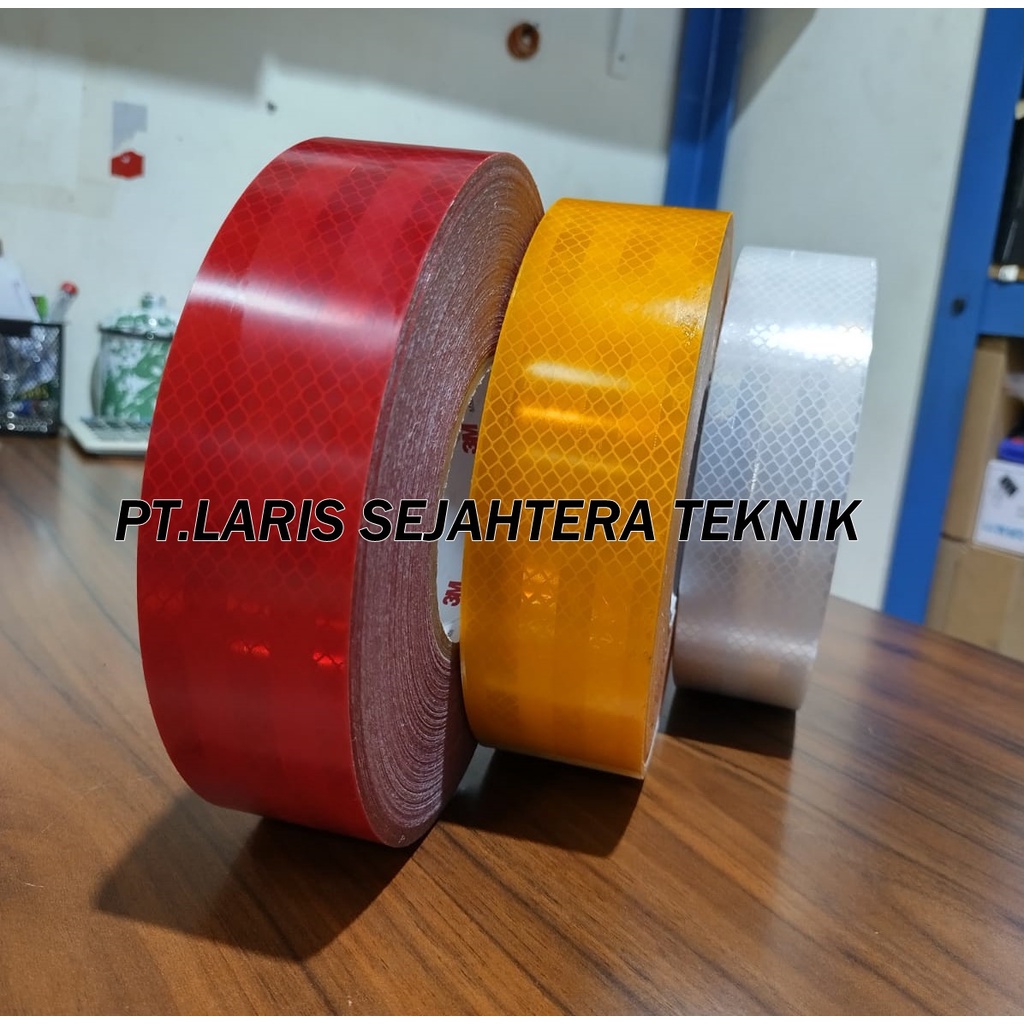 Jual stiker Rambu menyala 3M EGP Enginer Grade prismatic - warna Merah ...