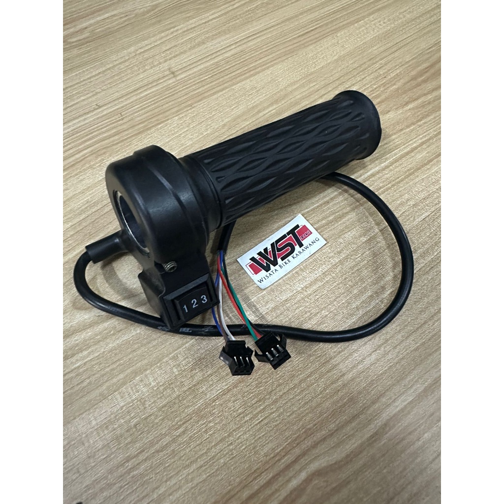 Jual Handle Gas Sepeda Listrik Exotic 3 Speed | Shopee Indonesia