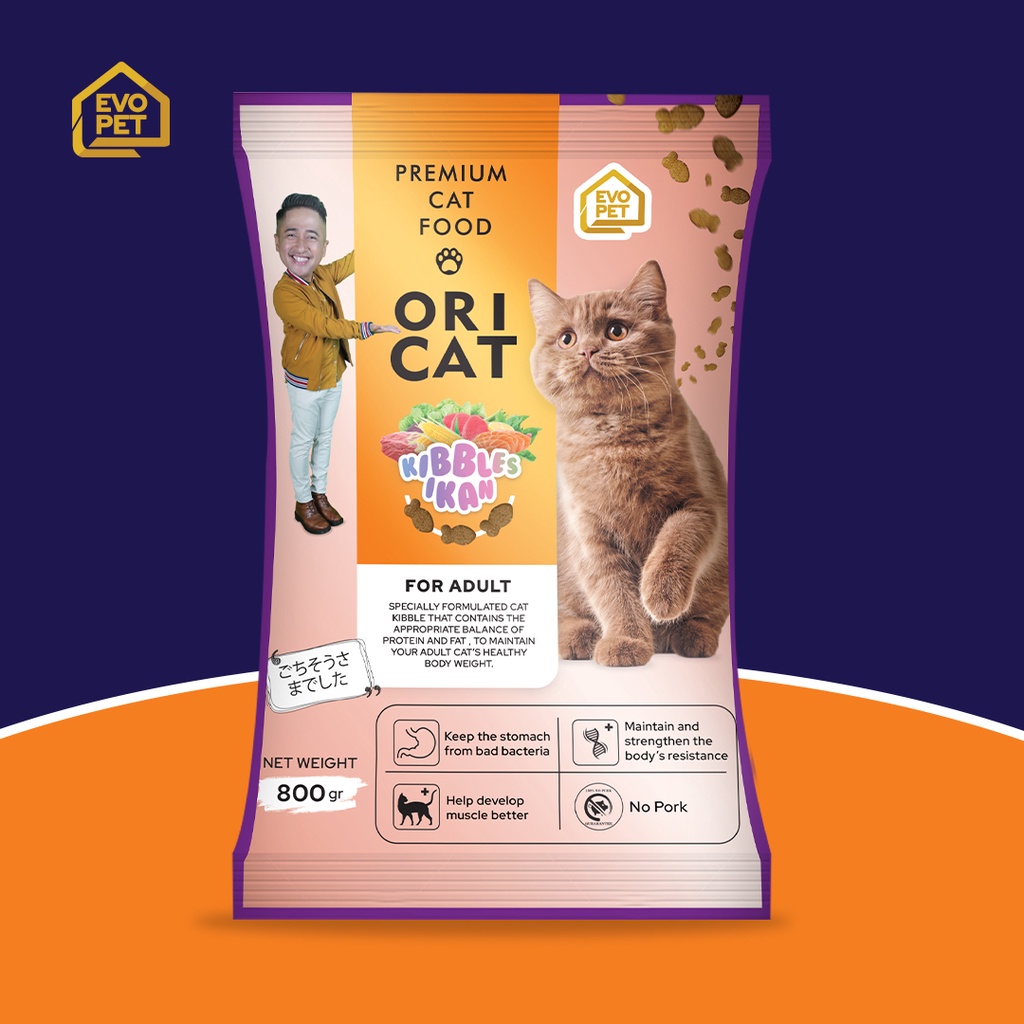 Jual ORI Cat Freshpack 800gr (dry food) Shopee Indonesia