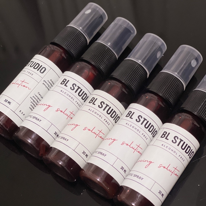 Jual PIERCING SOLUTION AFTERCARE 30ml&60ml MEMPERCEPAT PENYEMBUHAN ...