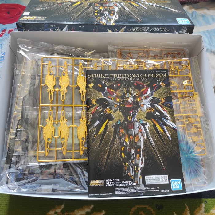 Jual Promo!!! Mgex Master Grade Extreme Strike Freedom Gundam By Bandai ...