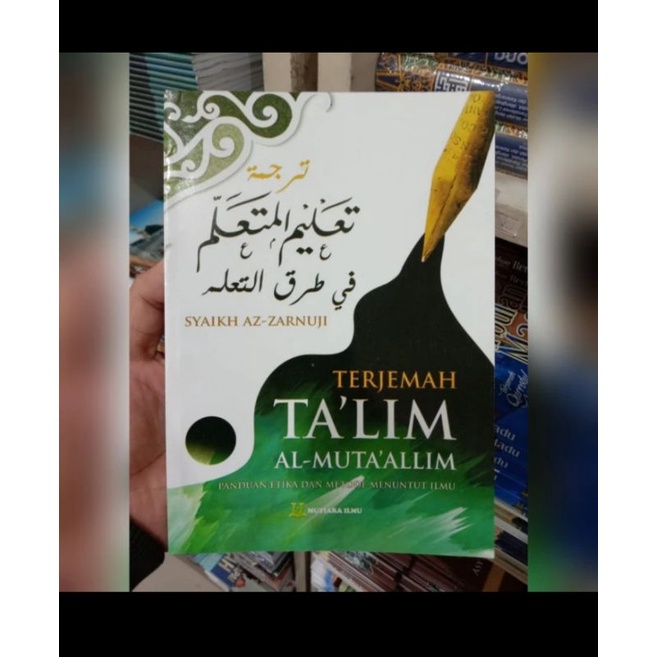 Jual Buku Terjemah Ta Lim Muta Alim Oleh Syaikh Az Zarnuji Shopee Indonesia